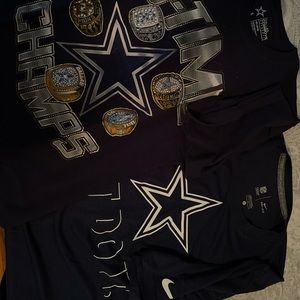 Dallas Cowboy Tees S+ L
